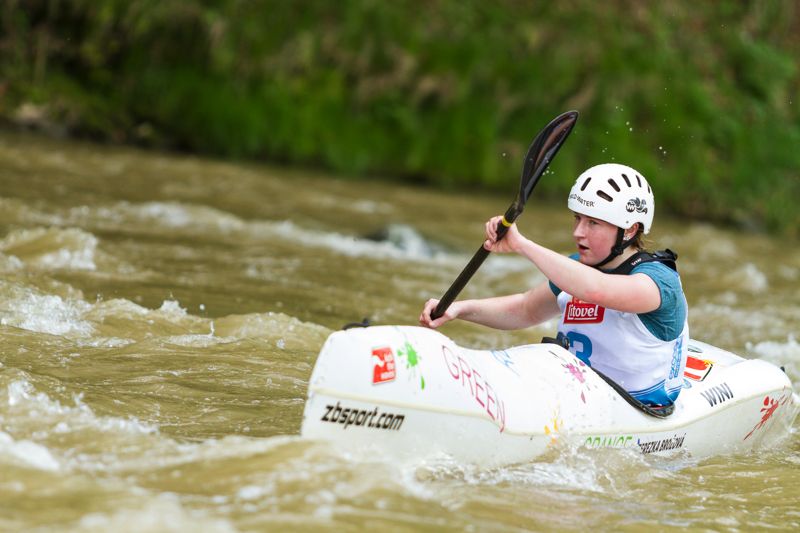 Vítězka prvních dvou ČP kajakářka Tereza Brožová brozova