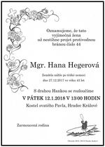 Hegerova Hanka parte